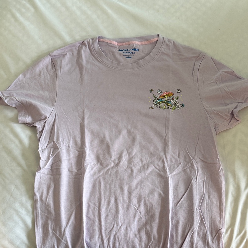 Jack & Jones Lavender Graphic Tee